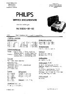 Philips - H-4-X-60-A-Service-Manual 